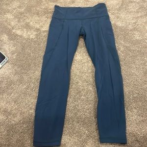 Blue athleta leggings